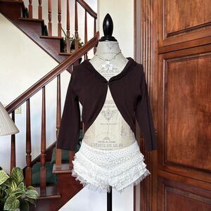 John Paul Richard Vintage Brown Cardigan